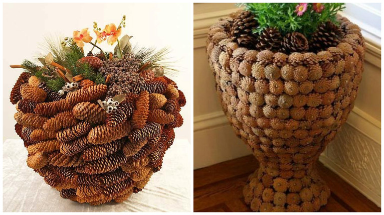 Basket of cones
