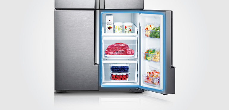 Mga kalamangan ng pag-install ng isang freezer sa ibaba
