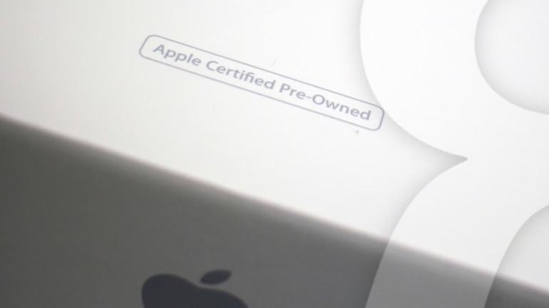 Paunang Pag-aari ng sertipikadong Apple