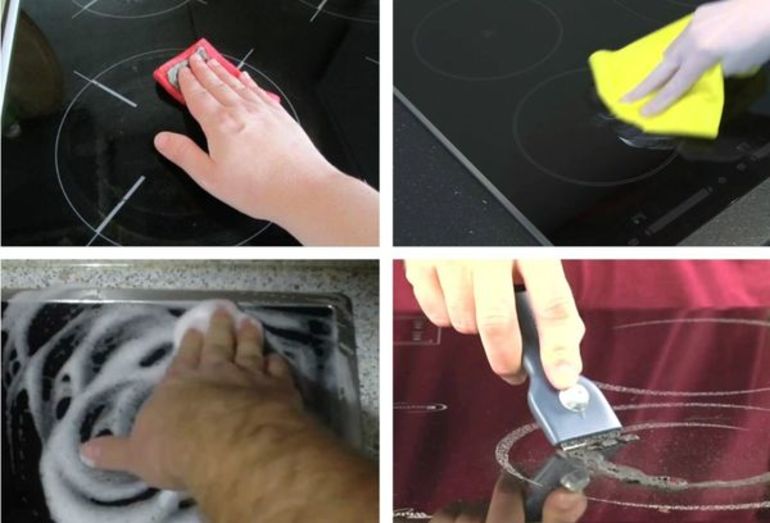  wie man einen Glaskeramikherd wäscht