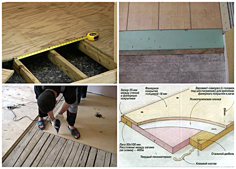 Reparar o piso de madeira