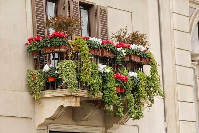 Fransk balkon, som det ser ud